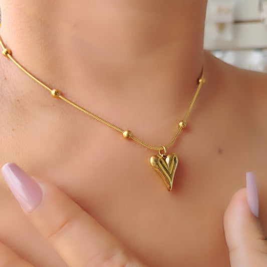 COLLAR LATIDO DE AMOR – Vibra desde el corazón