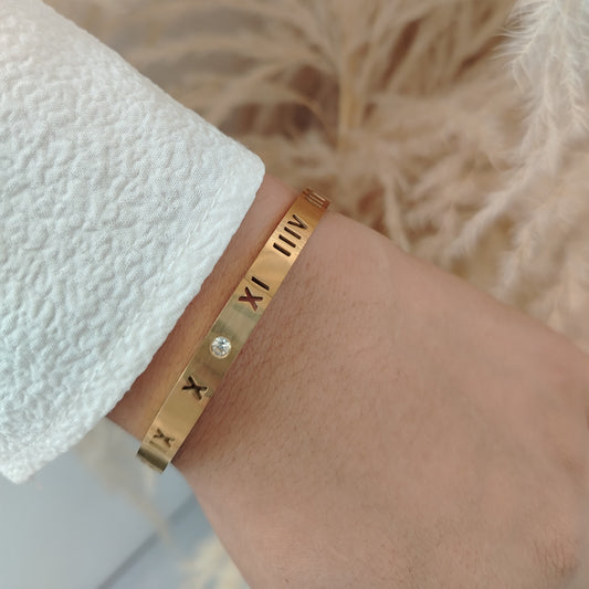 BRACELET AURA GOLD – Brillo con propósito