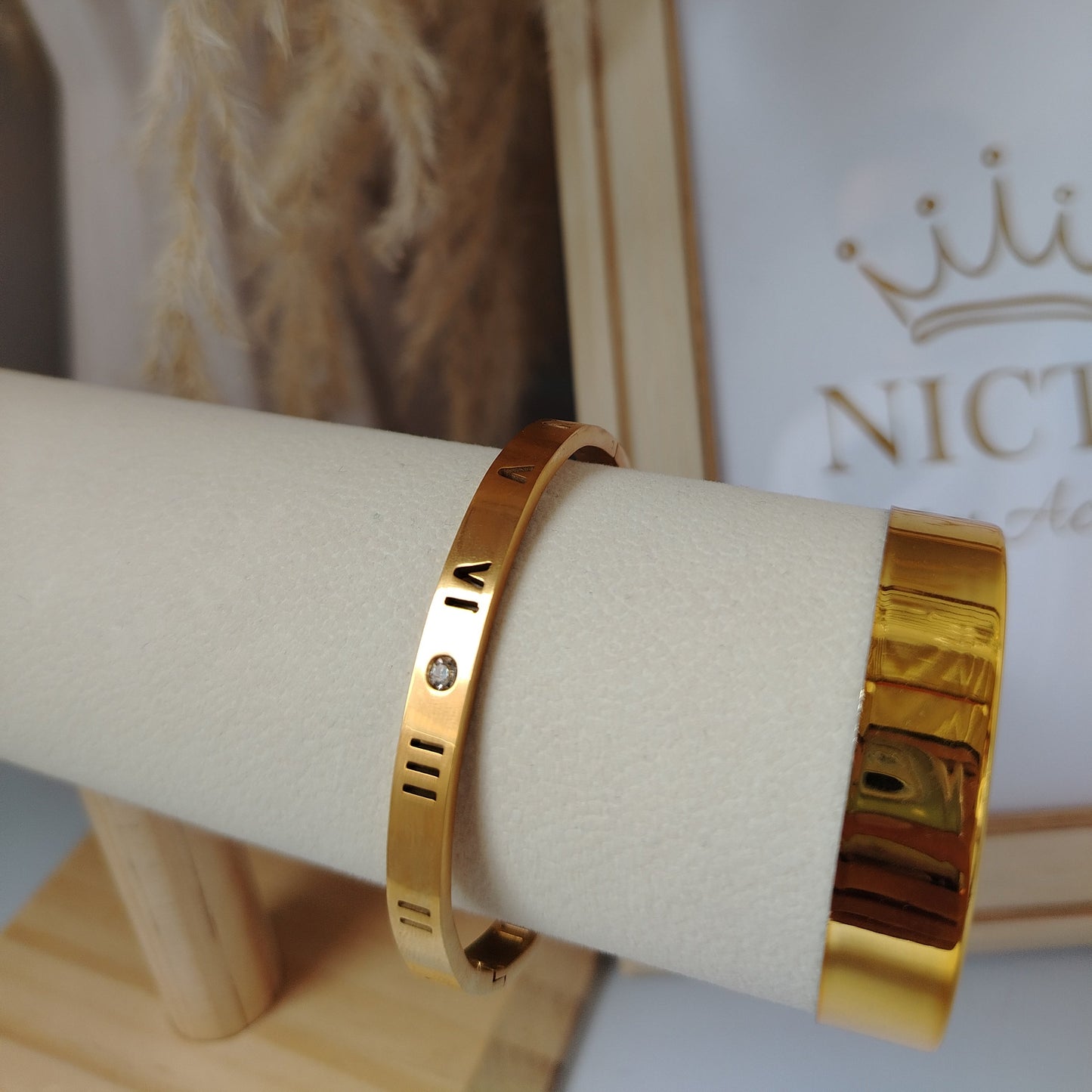 BRACELET AURA GOLD – Brillo con propósito