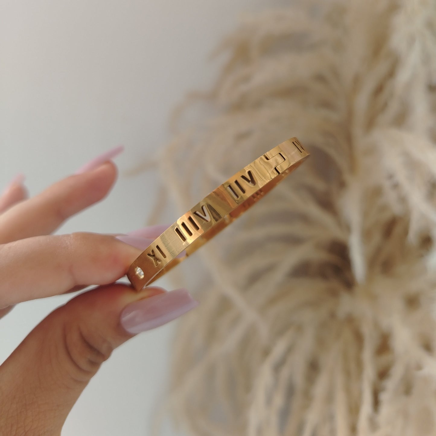 BRACELET AURA GOLD – Brillo con propósito