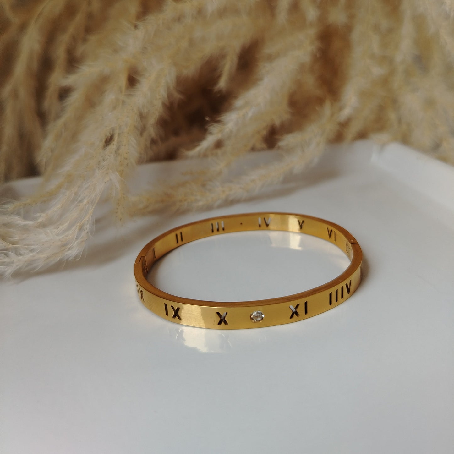 BRACELET AURA GOLD – Brillo con propósito