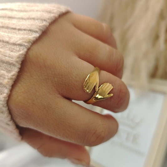 ANILLO ABRAZO INFINITO