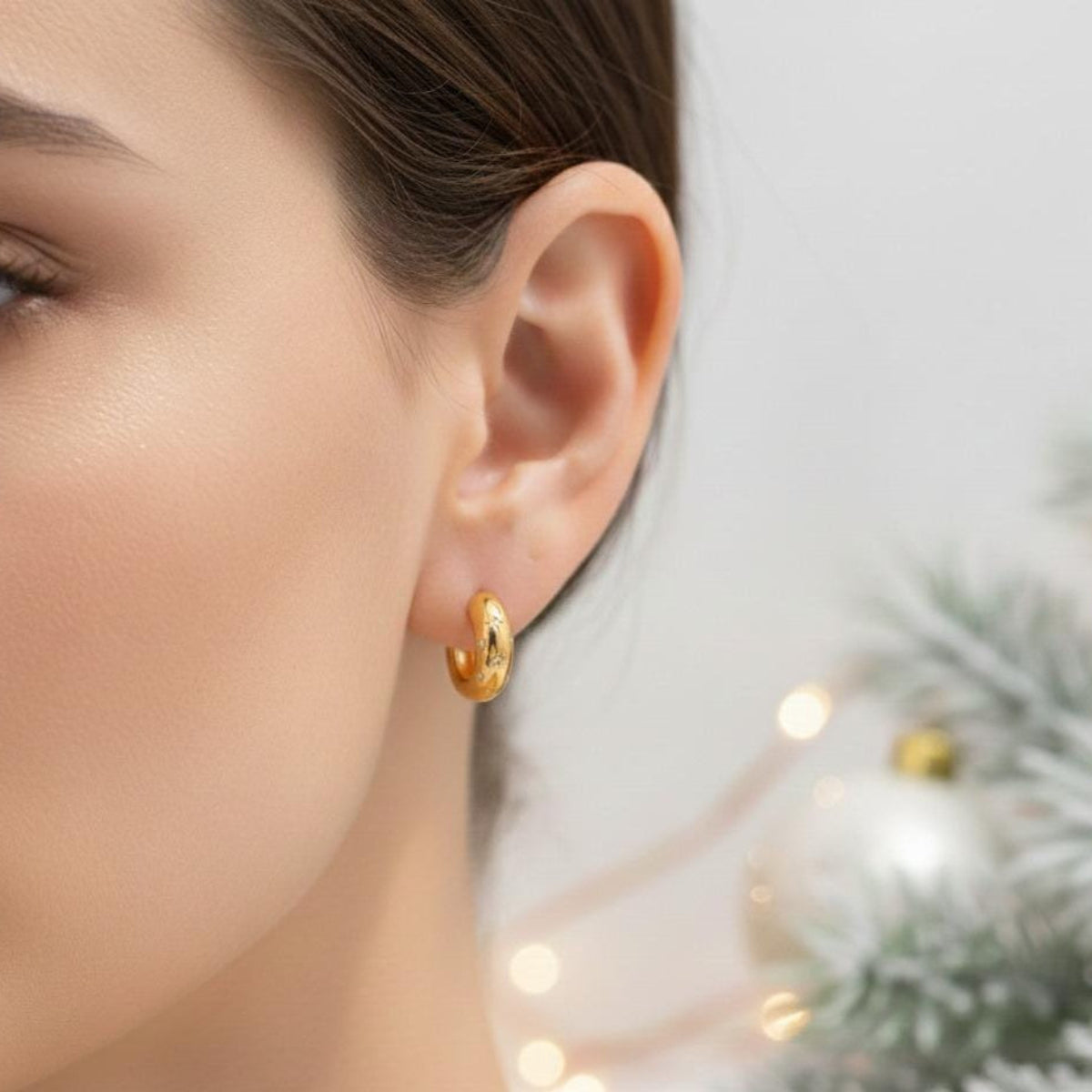 HOOPS DESTELLO DORADO